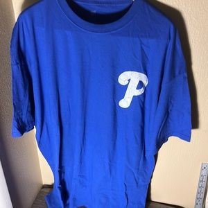 MLB Men’s Phillies Flag Tee Color Blue Size 3XL
